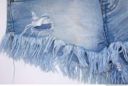 Photo Textures of Fabric Jeans